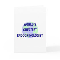 World's Greatest Endocrinologist Cards