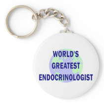 World's Greatest Endocrinologist Key Chain