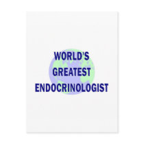 World's Greatest Endocrinologist Postcards