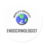 World's Greatest Endocrinologist stickers
