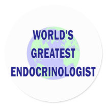 World's Greatest Endocrinologist Stickers