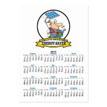 WORLDS GREATEST ENERGY SAVER MEN CARTOON BUSINESS CARDS