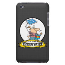 WORLDS GREATEST ENERGY SAVER MEN CARTOON iPod Case-Mate CASE