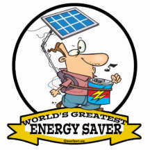 WORLDS GREATEST ENERGY SAVER MEN CARTOON CUT OUT