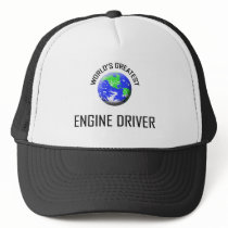 World's Greatest Engine Driver Trucker Hats