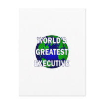 World's Greatest Executive Postcard