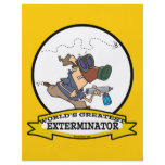 WORLDS GREATEST EXTERMINATOR MEN CARTOON flyers