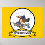 WORLDS GREATEST EXTERMINATOR MEN CARTOON posters
