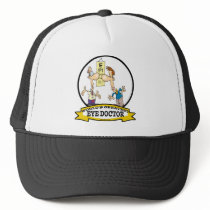 WORLDS GREATEST EYE DOCTOR MEN CARTOON HAT