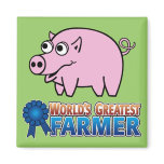 World's Greatest Famer Magnets