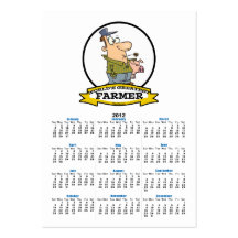 WORLDS GREATEST FARMER CARTOON BUSINESS CARD