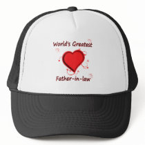 World's Greatest father-in-law Mesh Hat