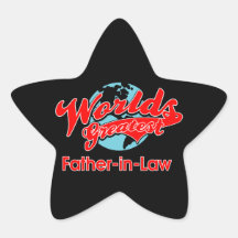 World's Greatest Father-in-Law Stickers