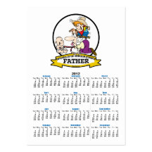WORLDS GREATEST FATHER MEN CARTOON BUSINESS CARDS