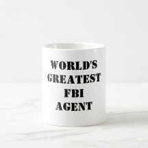 World's Greatest FBI Agent Mugs