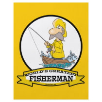WORLDS GREATEST FISHERMAN MEN CARTOON FLYERS