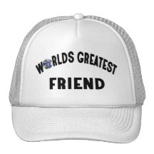 Worlds Greatest Friend Mesh Hats