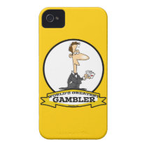 WORLDS GREATEST GAMBLER MEN CARTOON IPHONE 4 COVER