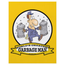 WORLDS GREATEST GARBAGE MAN CARTOON FLYER