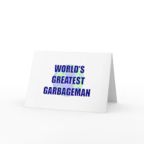 World's Greatest Garbageman Cards