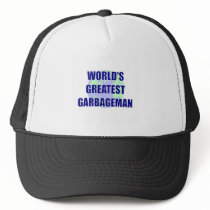 World's Greatest Garbageman Mesh Hats