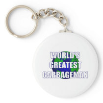 World's Greatest Garbageman Key Chain