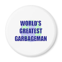 World's Greatest Garbageman Magnets