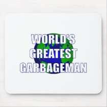 World's Greatest Garbageman Mousepad