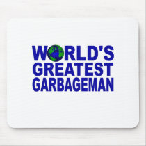World's Greatest Garbageman Mouse Pad