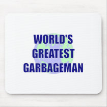 World's Greatest Garbageman Mousepad