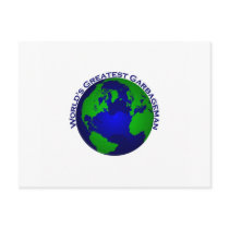 World's Greatest Garbageman Postcards