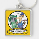 WORLDS GREATEST GAS ATTENDANT II CARTOON KEYCHAINS