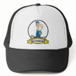 WORLDS GREATEST GAS ATTENDANT MEN CARTOON TRUCKER HATS