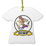 WORLDS GREATEST GIMP WOMEN CARTOON ornaments