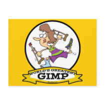 WORLDS GREATEST GIMP WOMEN CARTOON POSTCARDS
