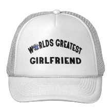 Worlds Greatest Girlfriend Mesh Hat
