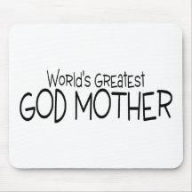 Worlds Greatest God Mother Mouse Pad