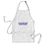 Worlds Greatest Godfather Blue Black aprons