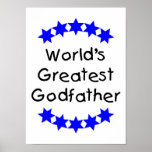 World's Greatest Godfather (blue stars) posters