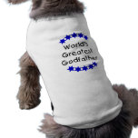 World's Greatest Godfather (dk. blue stars) pet clothing