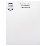 World's Greatest Godfather (dk. blue stars) letterhead