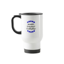 World's Greatest Godfather (dk. blue stars) Mug