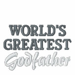 World's Greatest Godfather embroidered shirts