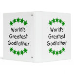 World's Greatest Godfather (green stars) binders