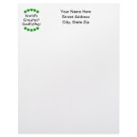 World's Greatest Godfather (green stars) letterhead