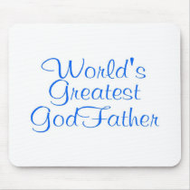 Worlds Greatest GodFather Mousepad