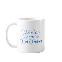 Worlds Greatest GodFather Mugs