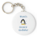 World's Greatest Godfather (penguin) keychains