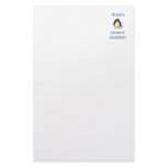 World's Greatest Godfather (penguin) stationery