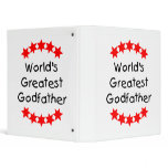 World's Greatest Godfather (red stars) binders